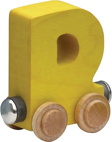Maple Landmark Toys : NameTrains (7 Letters) - Made In USA Dump Trucks For Toddlers 2-4 Years