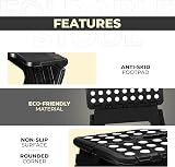 Utopia Home Folding Step Stool 9 Inch Heavy Duty 330 lbs Black view 7