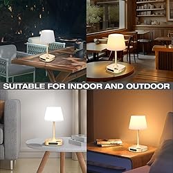 Lightbiz Outdoor Table Lamp - 8000mAh Cordless