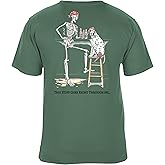 SEA DOG Vintage Graphic T-Shirt Garment Dyed 100% Ringspun Cotton, Relaxed Fit, Pre-Shrunk, Printed in USA - Vintage Bones