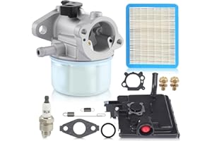 CARBHUB 799868 Carburetor Fits 498170 497586 497314 698444 498254 497347 Models, 4-7 hp Engines with No Choke, Replacement Carburetor with Gasket and O-Ring 497410 499617 692648 693909 694202 790821 799872