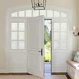 rabbitgoo Static Window Film Privacy Frosted Glass 90x400 cm Stripe view 8