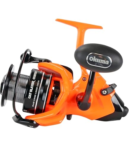 Okuma Ceymar Baitfeeder Graphite Lightweight Saltwater Spinning Reel, CBF-1000 : Sports & Outdoors