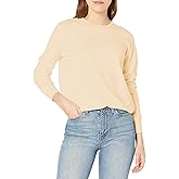 QUALFORT Women's Sweaters Long Sleeve Soft Lightweight Basic Knitted Pullover Sweater