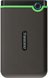 Transcend StoreJet 25M3 4TB Rugged Portable Hard Drive USB-A 3.1 Military