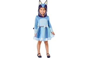 Spirit Halloween Bluey Toddler Girls Costume | Officially Licensed | Theatrical Halloween Outfit