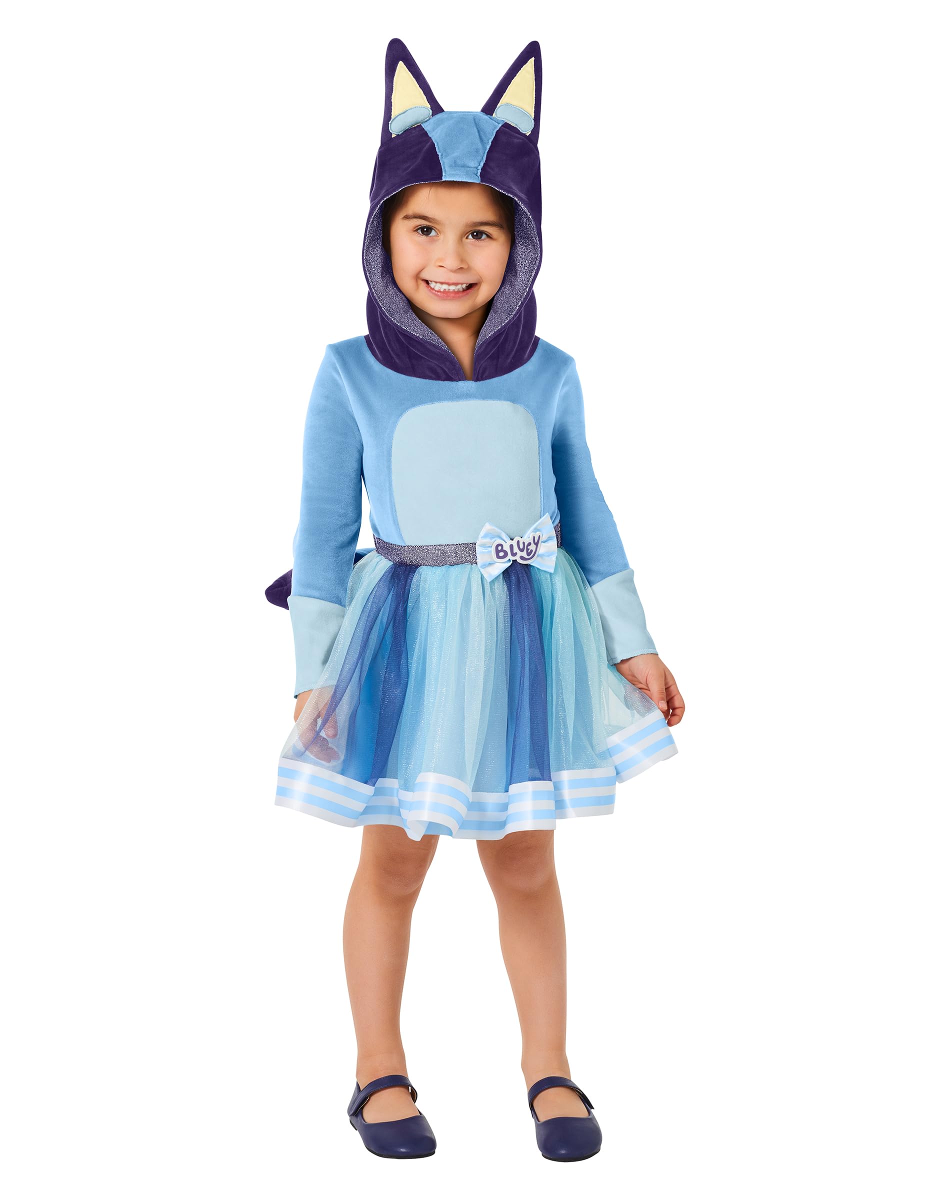Photo 1 of Spirit Halloween Bluey Toddler Girls Costume | Officially Licensed | Theatrical Halloween Outfit - 2T