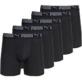 PUMA Men's 5 Pack Performance Boxer Briefs