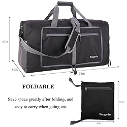 Woogwin Travel Duffel Bag Large Foldable Waterproof