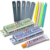 Epoxy Sculpting Putty (Quick Hardening Type) 87051・(High Density Type) 87052＆ Basic Type Putty 87053 &amp; Putty Sticks Set &amp; Sanding Sticks Set #120・#240・#600・#800・#1000