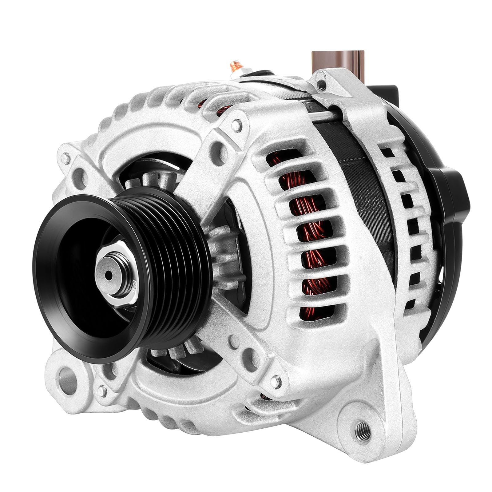 Photo 1 of **HEAVY** SCITOO Alternator Fits for Scion for tC 2005-2010,for Toyota for Camry 2004-2006,for Toyota for Highlander 2004-2007,for Toyota for Solara 2004-2008- 12V 100Amp CW 7-Groove Pulley, OE# 11034