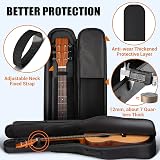 CAHAYA Jumbo Dreadnought Guitar Bag 42/43/44 Inch Black Yellow CY0284 view 4