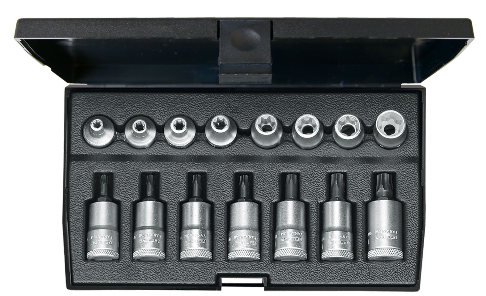 Gedore ITX 30 TX-015 Screwdriver bit Socket Set 3/8" 15 pcs TX