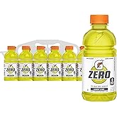 Gatorade G Zero Sports Drink, Lemon Lime, 12 Fl Oz (Pack of 12)