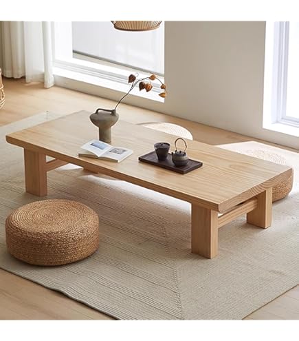 Japanese Wooden Folding Tea Table Tea Table Low Coffee Table For