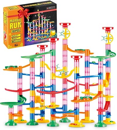 E-SMARTER Marble Run 133p Educational STEM Building Blocks Toy