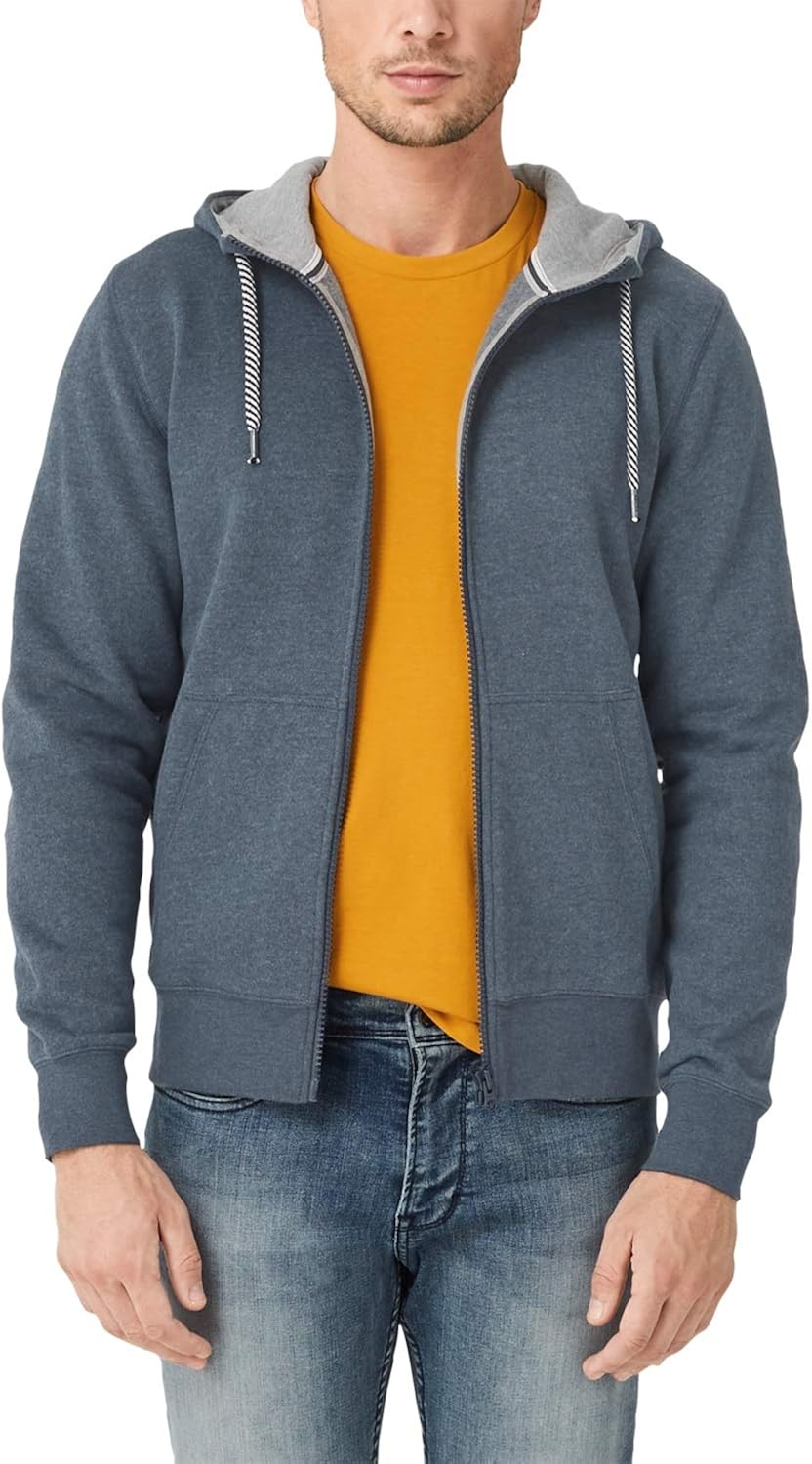 S.Oliver Herren Sweatshirt Mit Kapuze - Bequemer Casual-Pullover