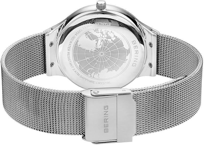 Donna Analogico Quarzo Classic Orologio con Cinturino in Acciaio inossidabile Cinturino e Vetro zaffiro 12934-000