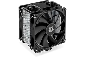 ID-COOLING SE-214-XT PLUS CPU Cooler 4 Heat Pipes, Single Tower with 2x120mm Fans in a Push-pull Configuration, Noninterferen