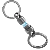 KeyUnity Titanium Magnetic Quick Release Keychain