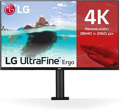LG 32UN880P-B 32 Inch LCD Monitor Black Ergo Stand