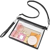 Clear Crossbody Purse Bag Stadium Approved Clear Tote Bag for Work Concert Sports