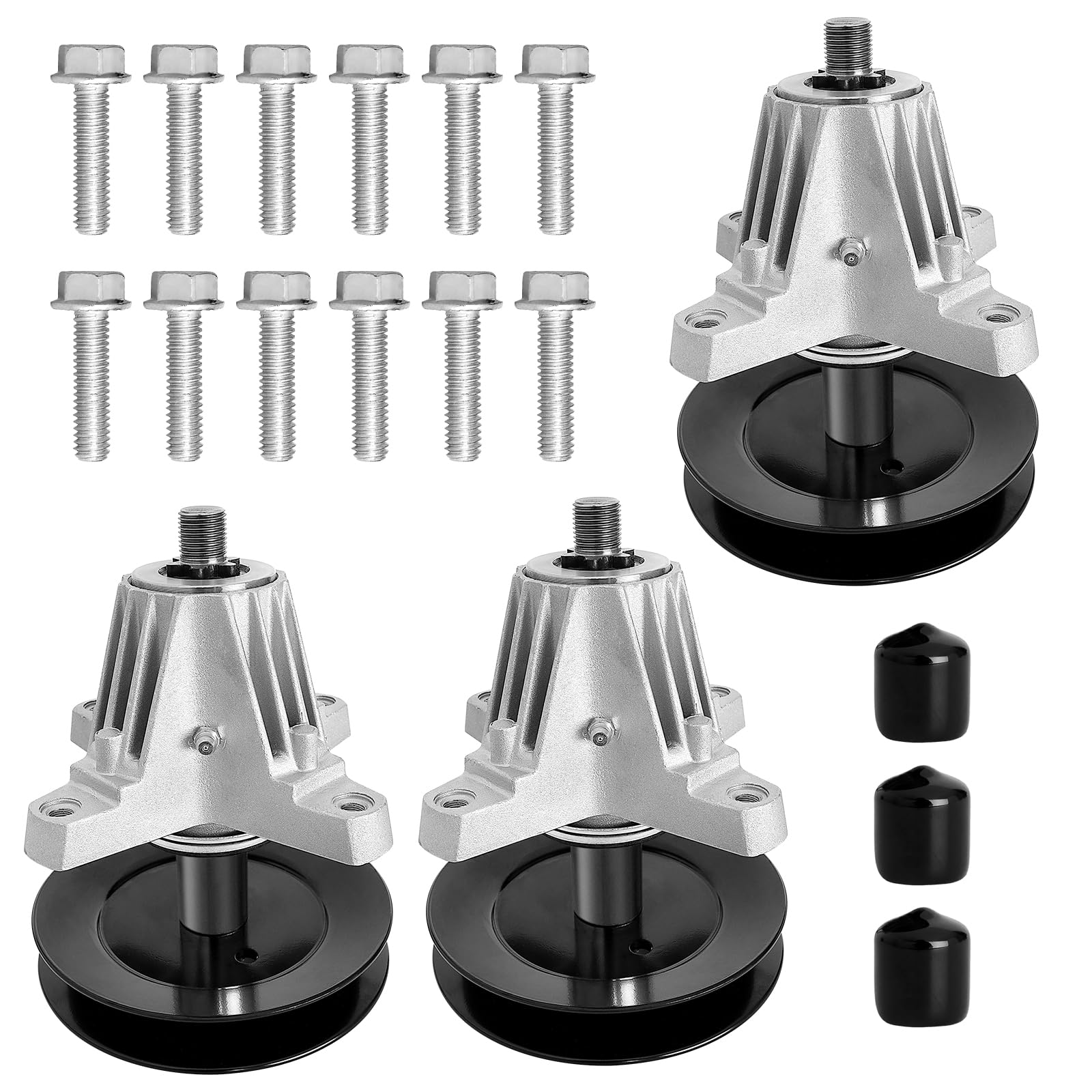 Photo 1 of wyevee 918-06978 Spindle for 54" Cub-Cadet/MTD/Troy Bilt Deck Mower, 618-06978 Spindle for Troy Bilt Cub-Cadet RZT-L54 XT2-GX54, Craftsman G8600 Z6600 Lawn Mower(3 Pack)