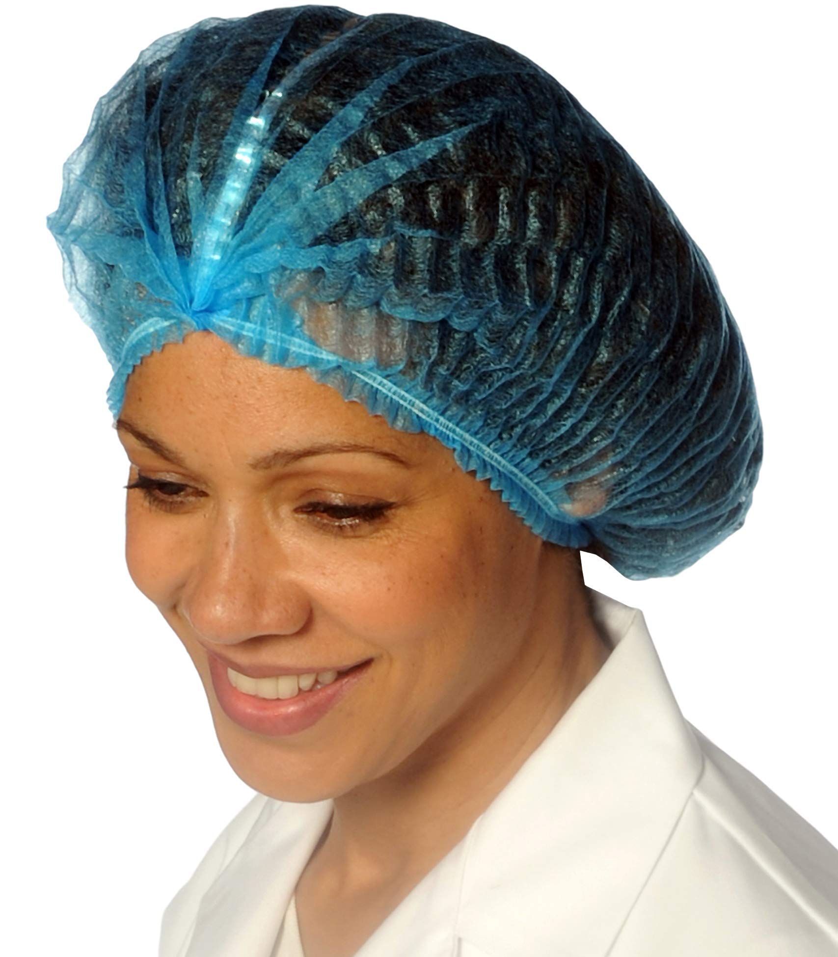 Mob Caps (100 Pack) - (Blue)(Size: One Size)