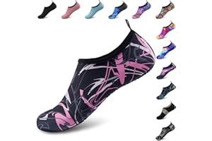 Deevike Water Shoes for Women Men Barefoot Quick-Dry Aqua Socks Slip-on for Beach Swim Surf Yoga Exercise