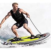 EPP Electric Surfboard for Adults 15KW, Surfing Jet Ski 2 Speed 22/40 MPH | IP68 Waterproof E-Jetboard Load 265Lbs, 55-100 Min Battery Time, Motorized Long Surf Board for Lakes,Bays,Rivers,Oceans