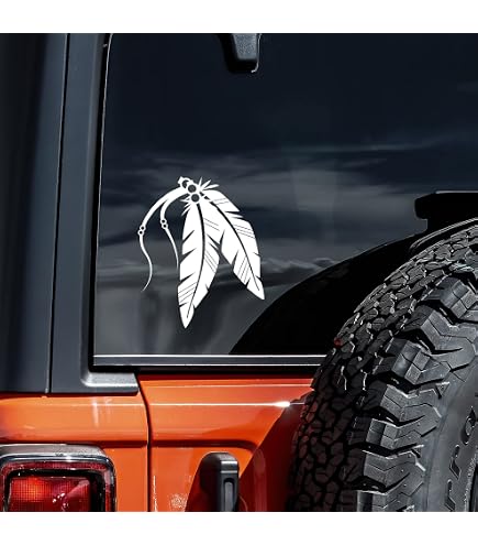 INDIGOS UG Adesivo JDM Cherokee Pride – Decalcomania In Vinile Tagliato, 149x63 Mm, Per Auto, Laptop, Finestre, Resistente UV - 4