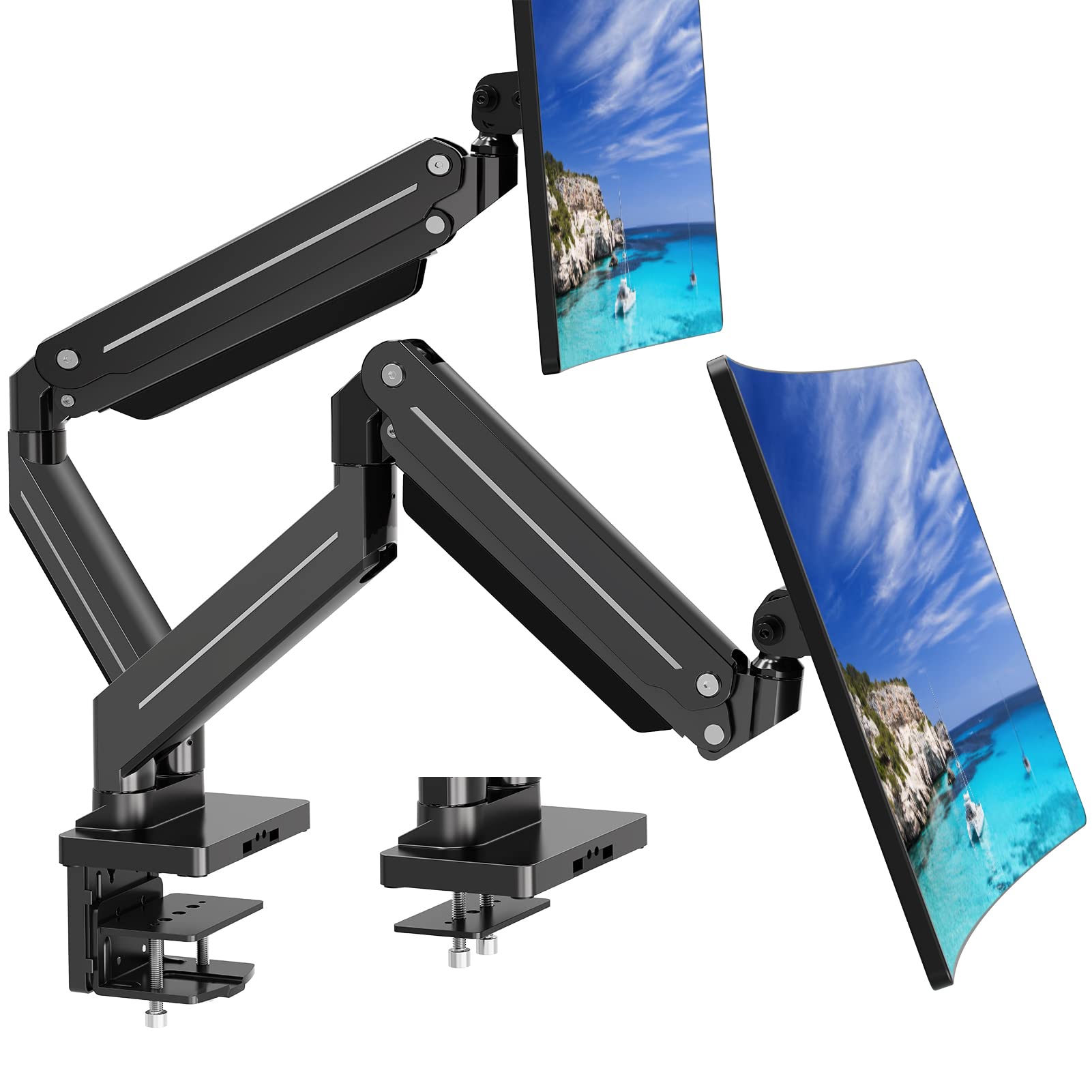 Mua MOUNT PRO Dual Monitor Stand for Up to 37.5 lbs Ultrawide Screens ...
