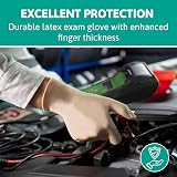 Ansell MicroFlex 63-864 Latex Gloves Textured Fingertips Medium 100 view 5