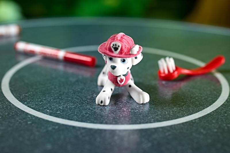- Washimals Paw Patrol, Conjunto de Atividades com 5 Cachorros, 8 Marcadores Laváveis, Banho de Água, Escova, Brincadeira e Presente para Crianças a partir dos 3 anos, 74-0291