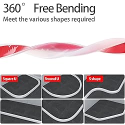 118 inch Silicone Collapsible Shower Threshold