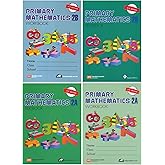Singapore Math (Primary Mathematics) Grade 2 Kit (US Edition), Workbooks 2A and 2B, and Textbooks 2A and 2B