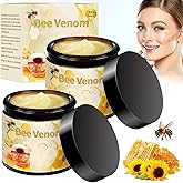 2 PCS Bee Venom Skin Treatment Cream, New Bee Venom Restoration Cream, Effective in Reducing Skin Imperfections, Gentle and Non-irritating Comprehensive Moisturizer Suitable for All Skin Types