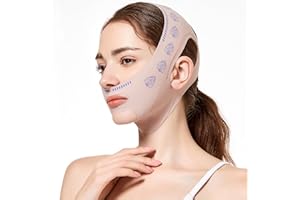 CEOYILER Reusable Chin Strap for Women Breathable and Comfortable Adjustable V-Line Mask