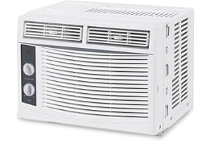 ACONEE Air Conditioner Window Unit, 5000 BTU Window AC Unit with Easy-to-Use Mechanical Controls and Reusable Filter, Efficient Cooling for Smaller Areas, Cools 150 Sq.ft, 110-115V