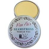 Miss Abi's Beeswax Thread Conditioner - Thread Wax, Beeswax for Sewing &amp; Embroidery Thread, Thread Magic Conditioner, Waxed Thread for Cross Stitch &amp; Sewing, Beeswax Thread Wax