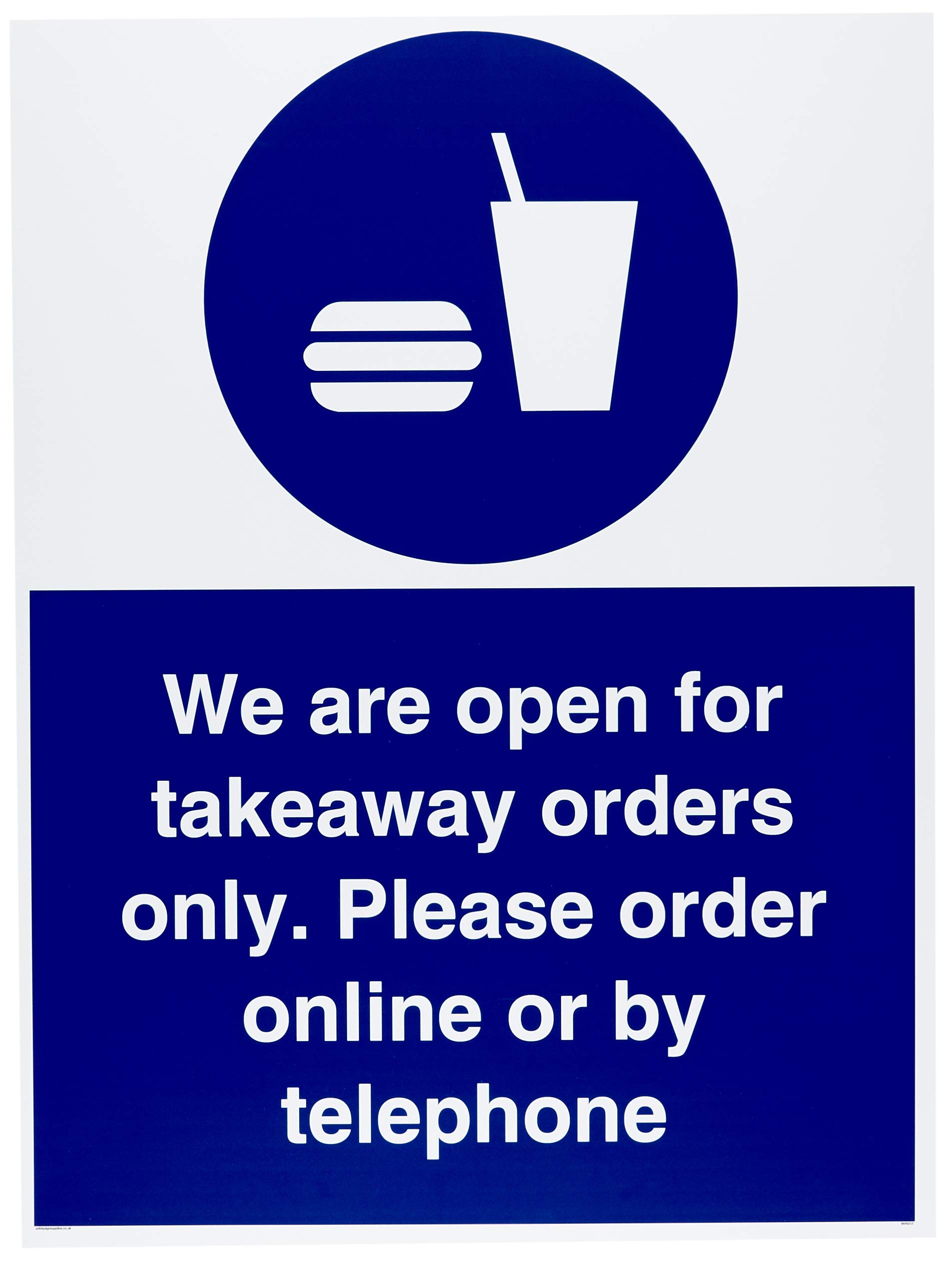 We are open for takeaway orders only. Please order online or by telephone