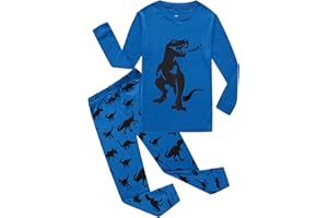 Family Feeling Space Little Boys Pajamas Sets 100% Cotton Clothes Toddler Kids