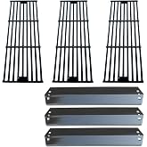 Adviace Gusseisen Grillroste Für Char-Griller – 4 Stück, 49x17 Cm, Ersatzrost