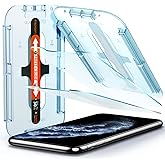 Spigen Tempered Glass Screen Protector [GlasTR EZ FIT] designed for iPhone 11 Pro Screen Protector, / iPhone Xs/iPhone X [5.8