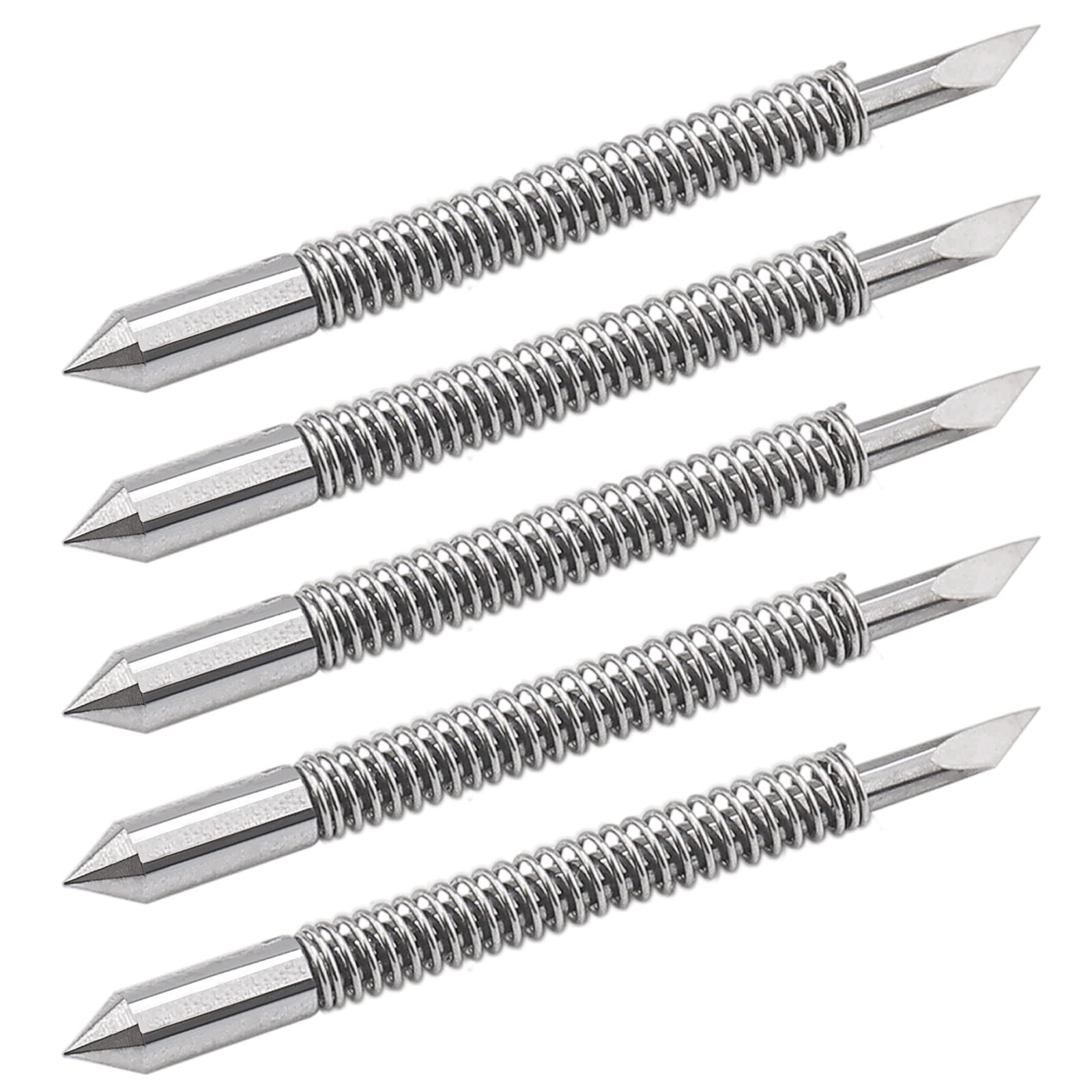 Pxyelec 60 Degrees Graphtec CB09 Blades for Graphtec Vinyl Cutter Plotter Blade Needle Pack of 5