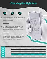 REYLAX 24V DC LED Driver 60W 2.5A Dimmable Triac PF >0.95 view 2