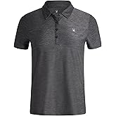 Spyder Womens Golf Shirt - Moisture Wicking Lightweight Stretch Sport Top Polo Shirts for Women with UPF 30+ Sun Protection