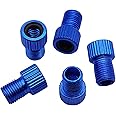 INNOLIFE Aluminum Presta to Schrader Converter Car Valve Adapter Bicycle Bike Tube Pump Air Compressor Tools (Blue)