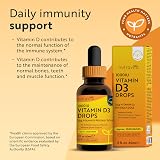 Nutravita Vitamin D3 Drops 60ml 2000 Drops 1000IU per Drop view 2