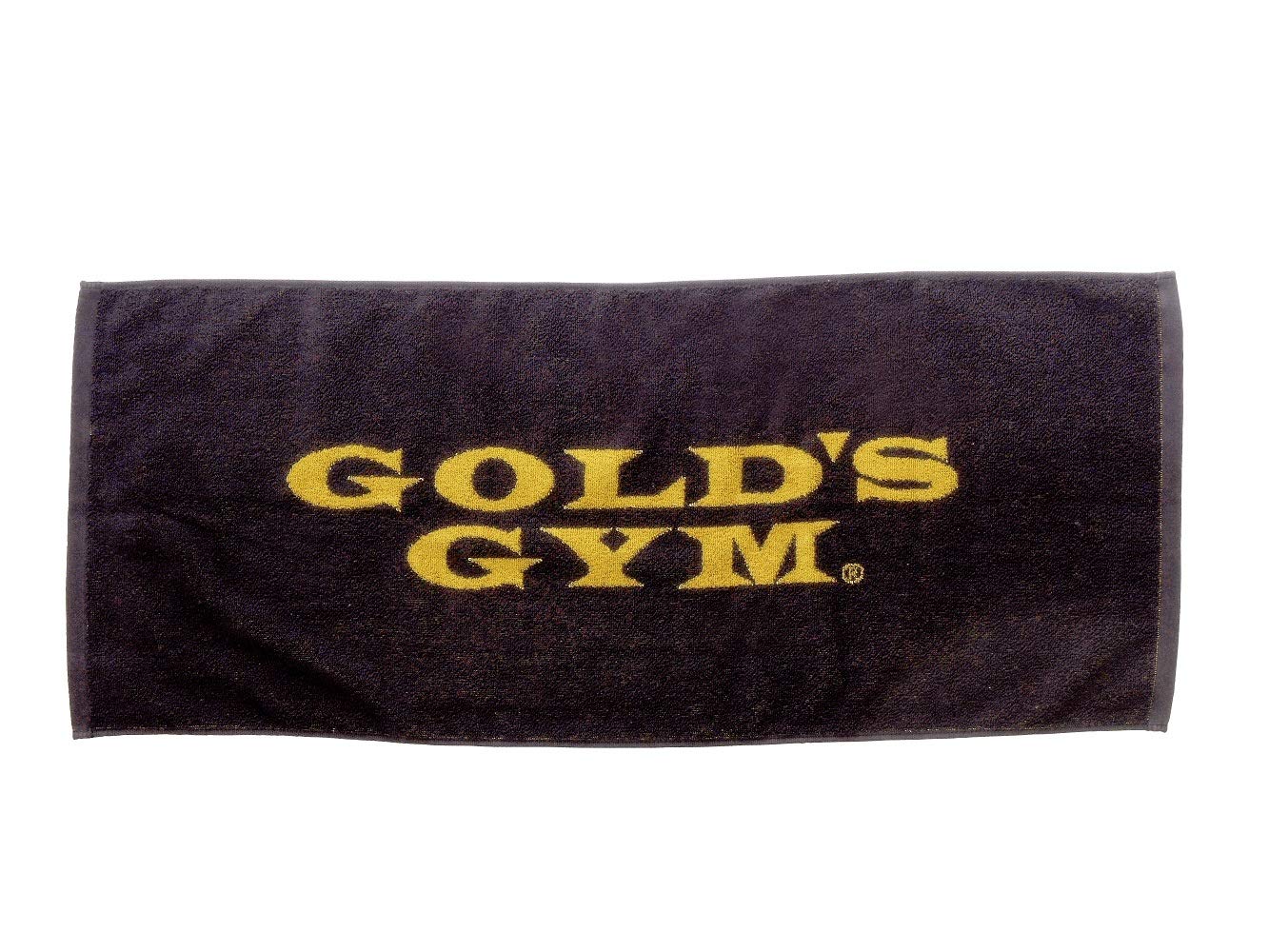 ゴールドジム(GOLD'S GYM) ワークアウト タオル スポーツタオル ブラック商品画像